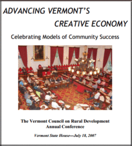 Advancing Vermont's Creative Economy Conference Final Report
