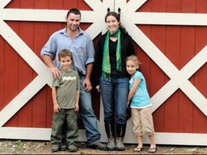 The Waiora Valley Farm Family