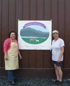 Nicki and Julie of Bridport Creamery