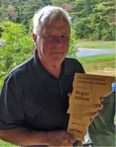 Vermont Council on Rural Development presents Roger Allbee with lifetime achievement award