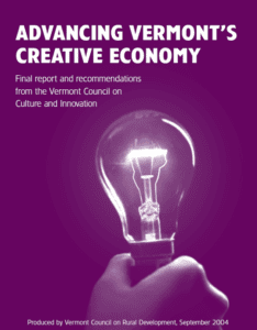 Advance Vermonts Creative Economy