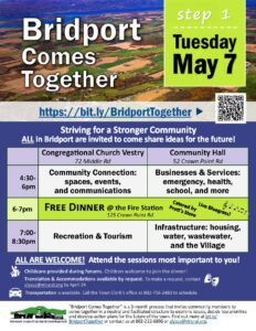 Bridport Community Invited to Share Ideas for the Future May 7th