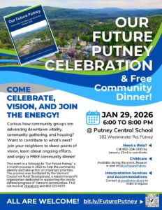 Putney Comes Together Again To Celebrate on Jan 29