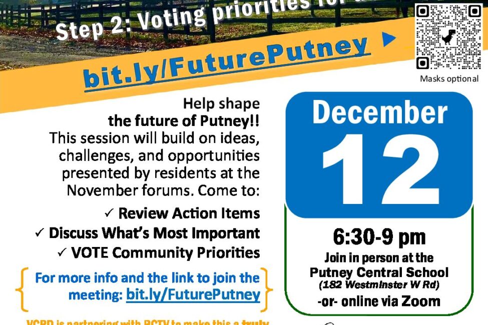 Putney Step 2 Community Visit Flyer