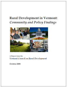 Rural Development in Vermont 2008