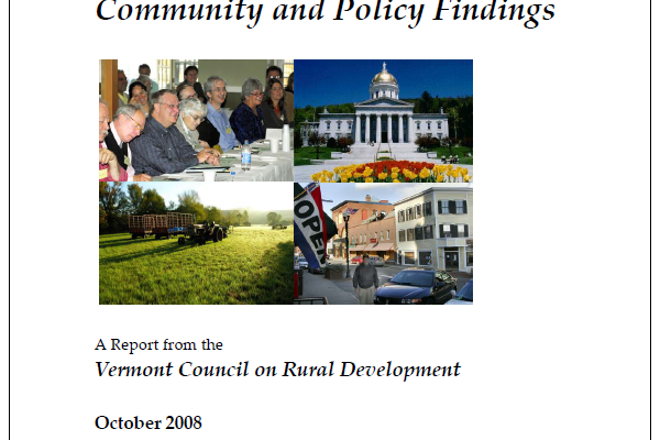 Rural Development in Vermont 2008