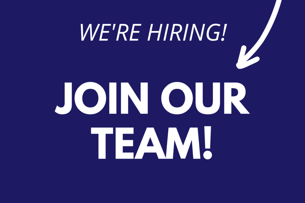 We’re Hiring