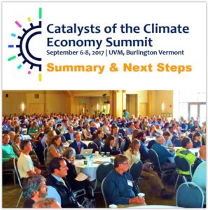 Catalysts of the Climate Economy Summit - 2017