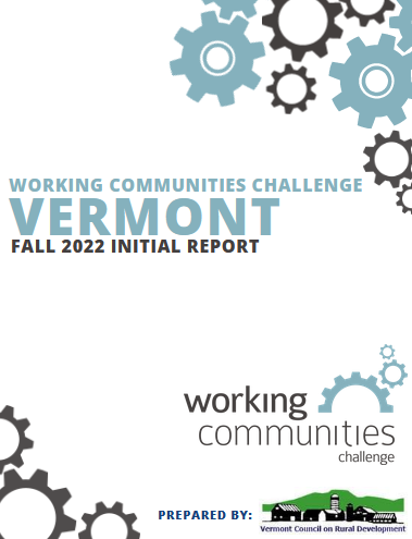 Working Communities Challenge 2022 Report Cover